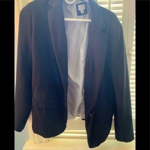 Almost new black suit jacket